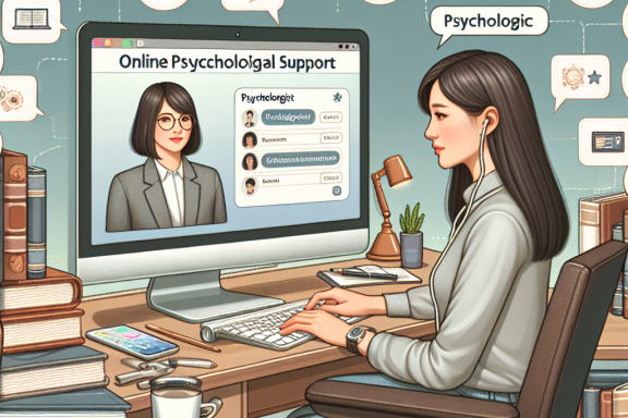 Zdalna pomoc psychologiczna – jak skutecznie korzystać z usług psychologa online