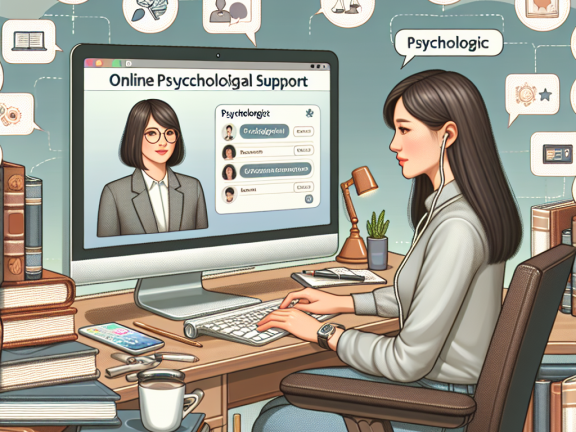 Zdalna pomoc psychologiczna – jak skutecznie korzystać z usług psychologa online